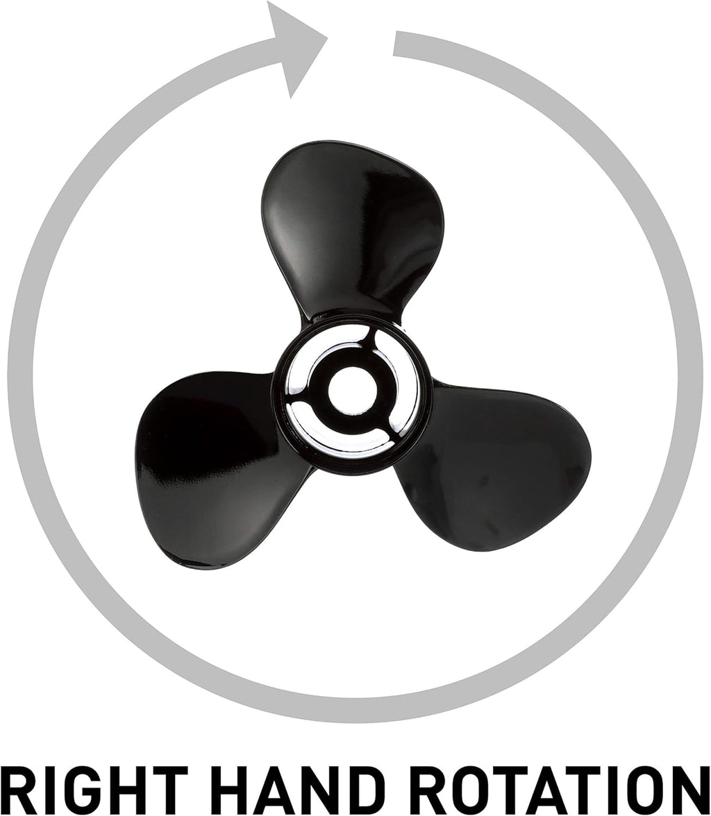 Black Diamond 3-Blade Aluminum Propeller for Mercury and Mercruiser Engines